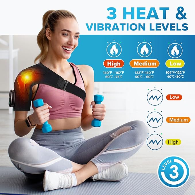 JointEase Heated Massager - π Knees, Shoulders and Elbows