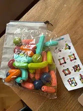 Montessori Magnetic Building Set