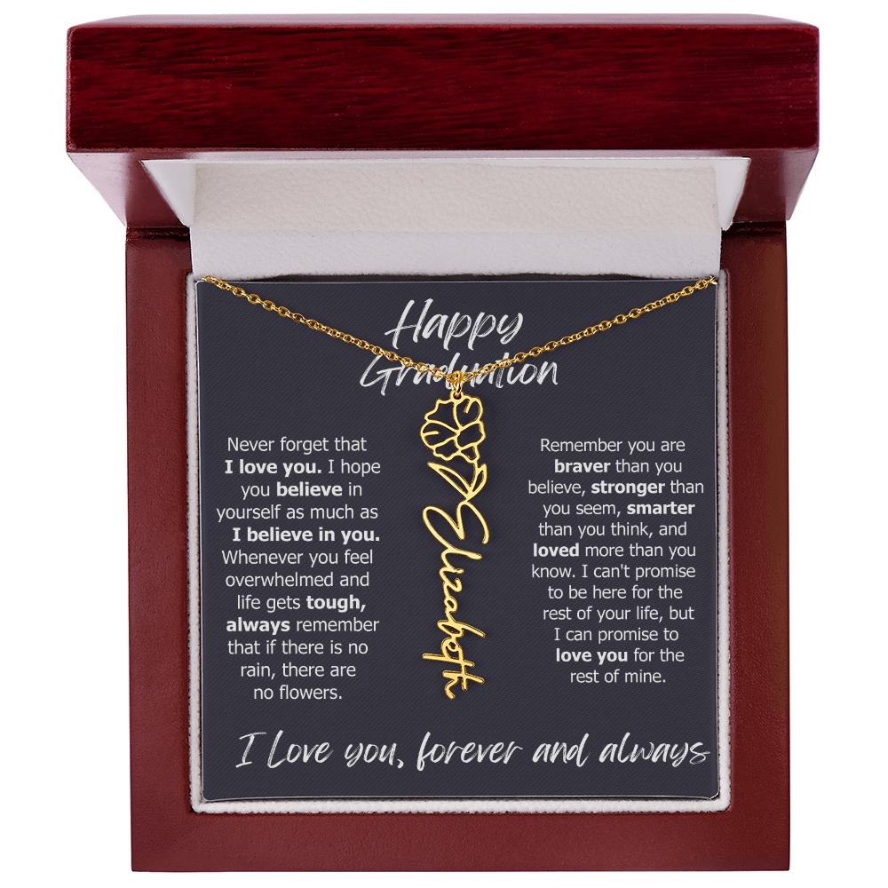 2025 Custom Name Graduation Necklace