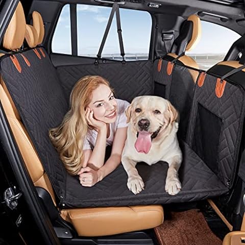 Waterproof Dog Car Seat Cover with Air Vent