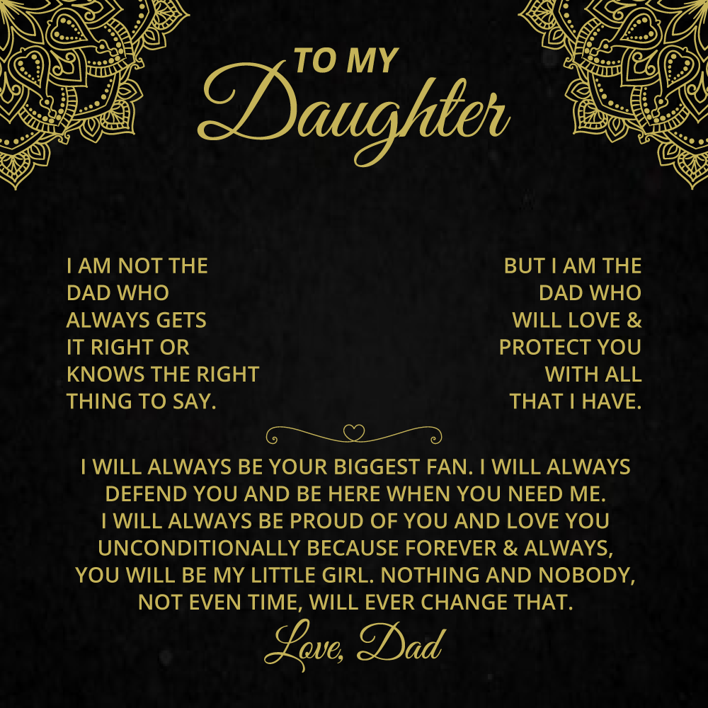 Dad's Pride and Joy - Daughter Eternal Love Necklace