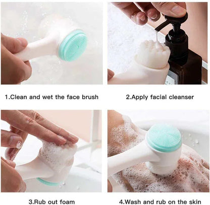3D Cleansing Facial Massage Brush