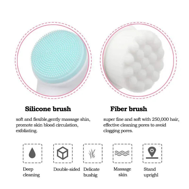 3D Cleansing Facial Massage Brush