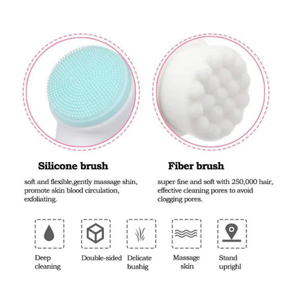 3D Cleansing Facial Massage Brush