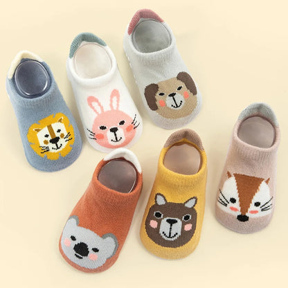 Cozy and Cute Cotton Baby Anti-slip Socks