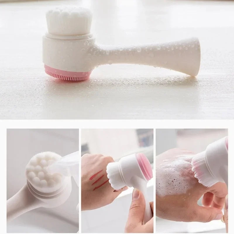 3D Cleansing Facial Massage Brush