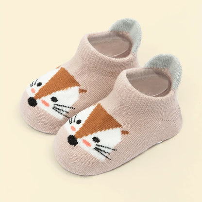 Cozy and Cute Cotton Baby Anti-slip Socks