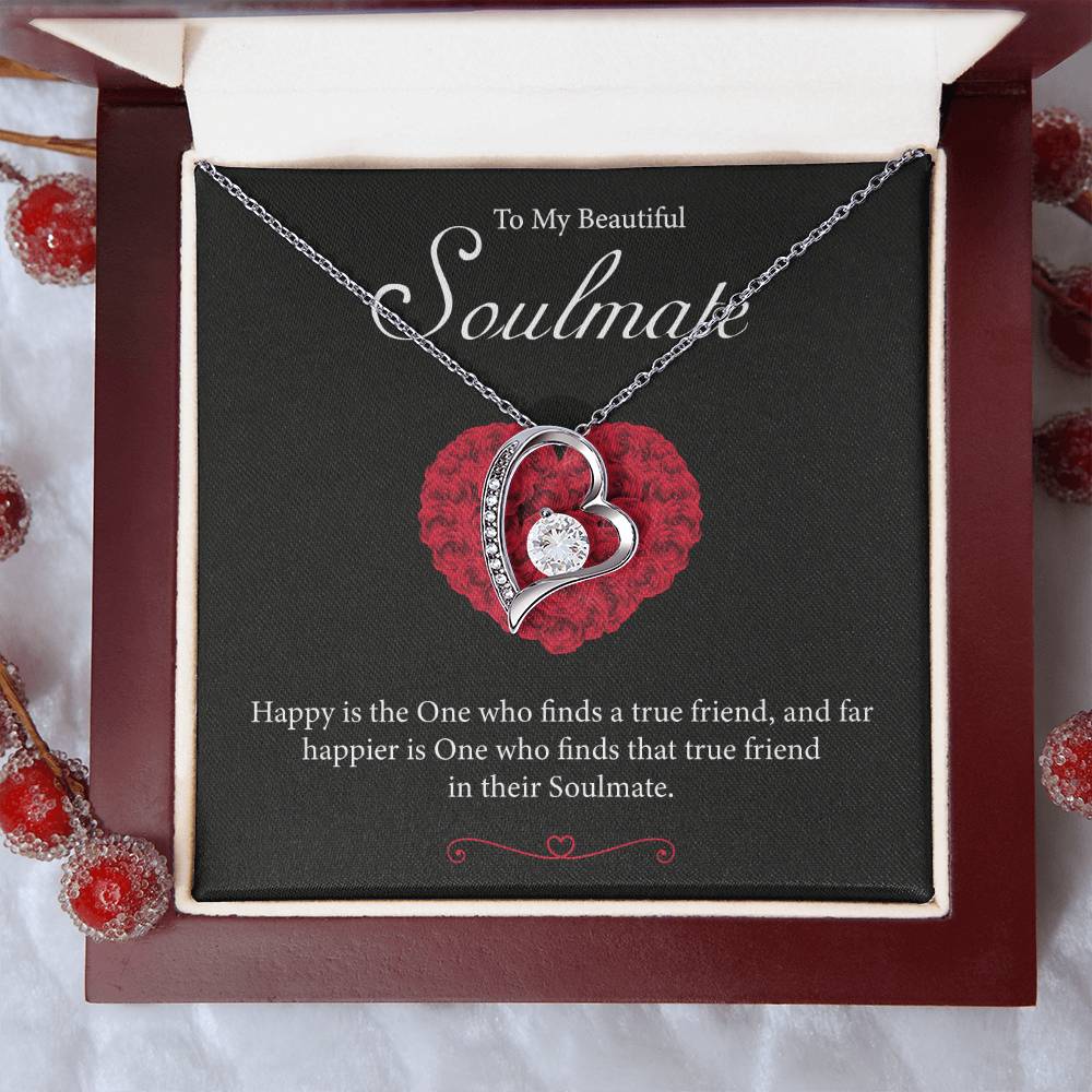 To My Beautiful Soulmate Necklace