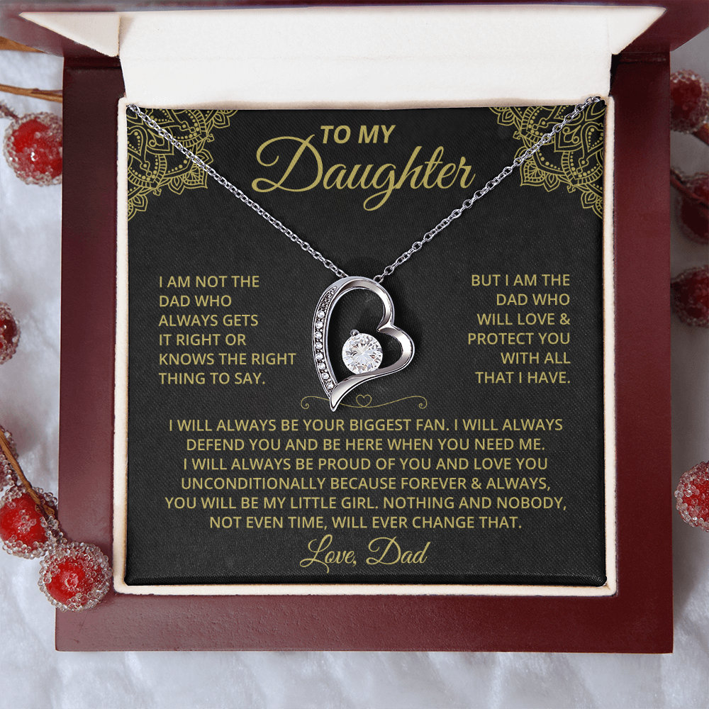 Dad's Pride and Joy - Daughter Eternal Love Necklace