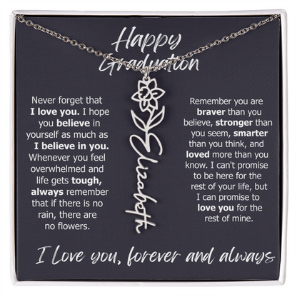2025 Custom Name Graduation Necklace