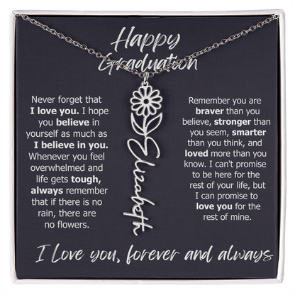 2025 Custom Name Graduation Necklace