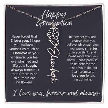 2025 Custom Name Graduation Necklace