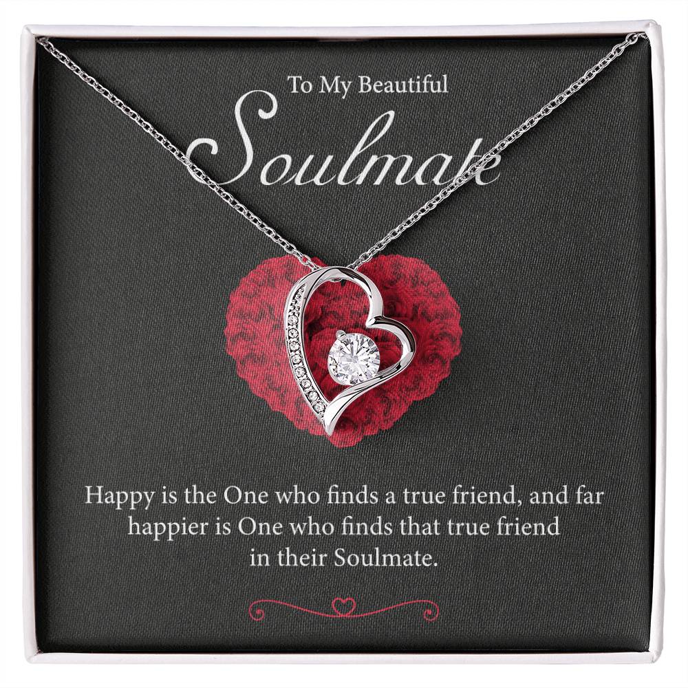 To My Beautiful Soulmate Necklace