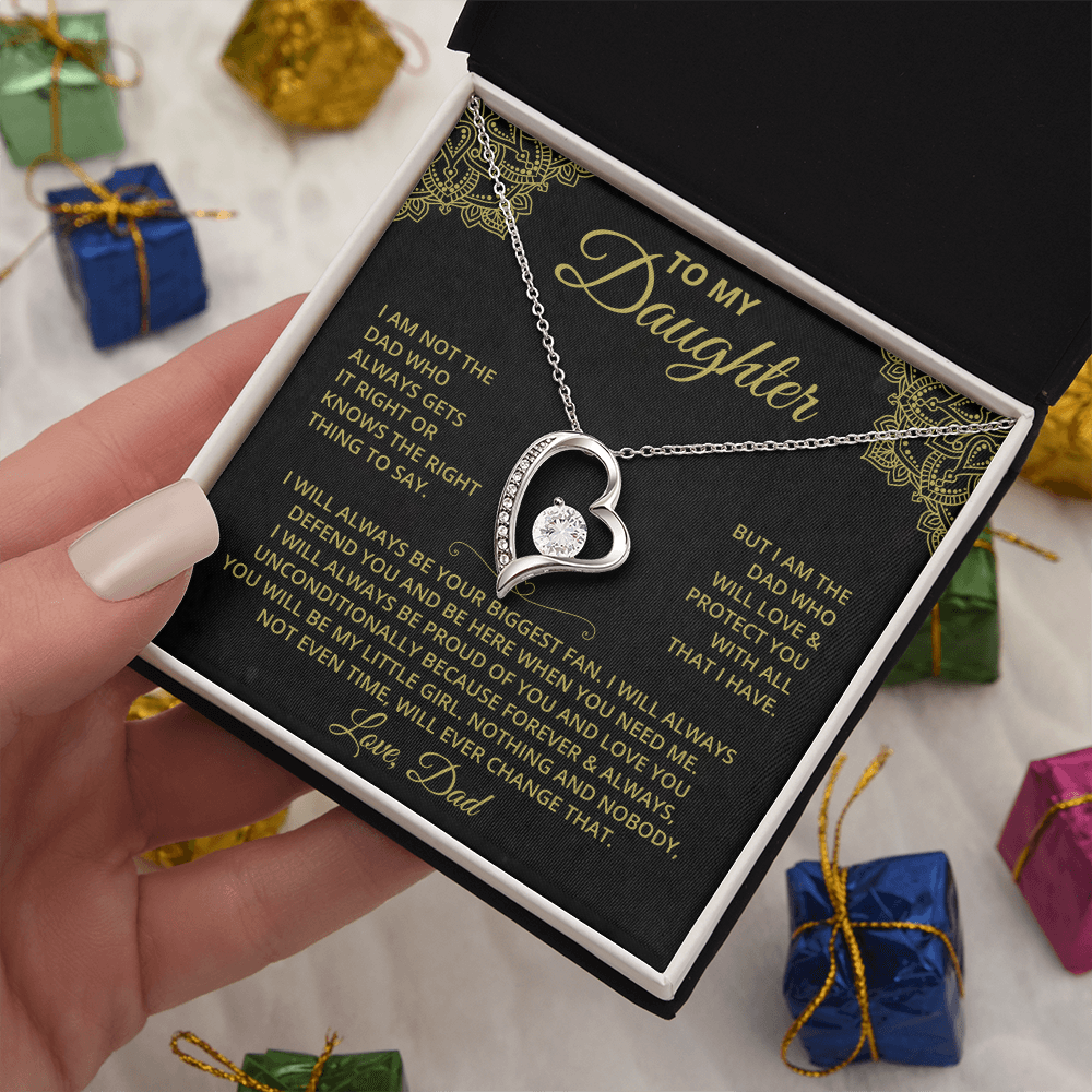 Dad's Pride and Joy - Daughter Eternal Love Necklace