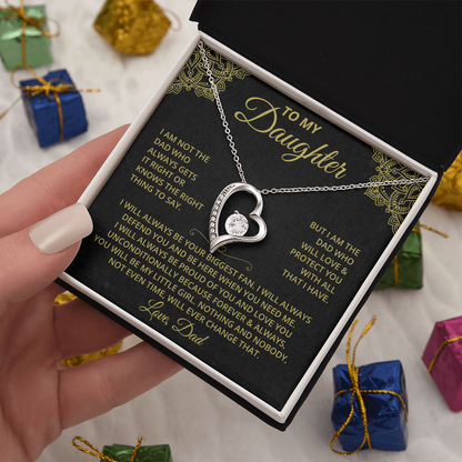 Dad's Pride and Joy - Daughter Eternal Love Necklace