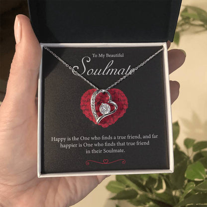 To My Beautiful Soulmate Necklace