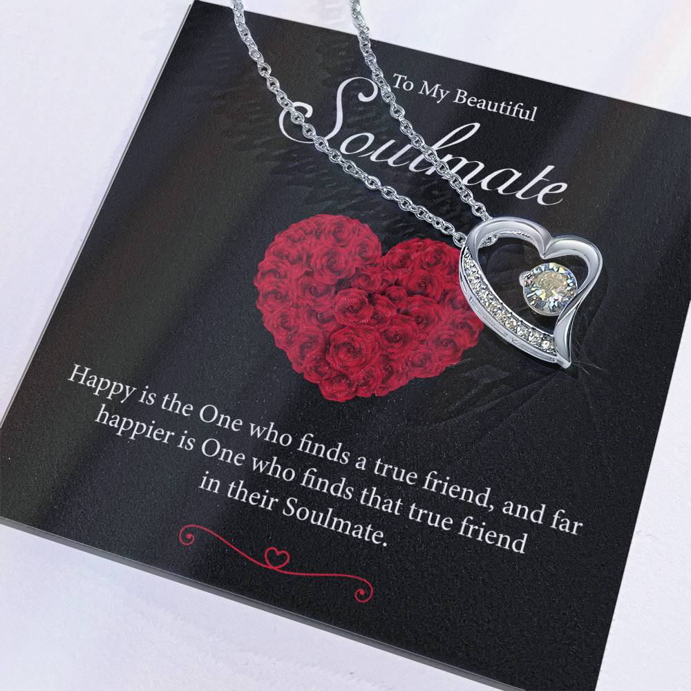 To My Beautiful Soulmate Necklace