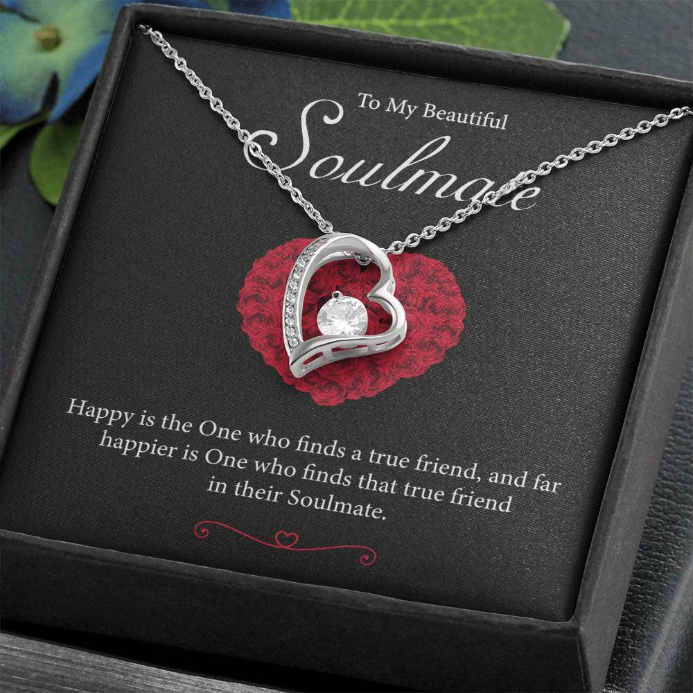 To My Beautiful Soulmate Necklace