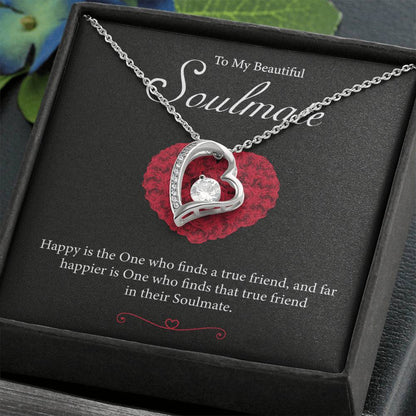 To My Beautiful Soulmate Necklace
