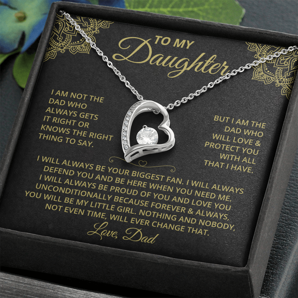 Dad's Pride and Joy - Daughter Eternal Love Necklace