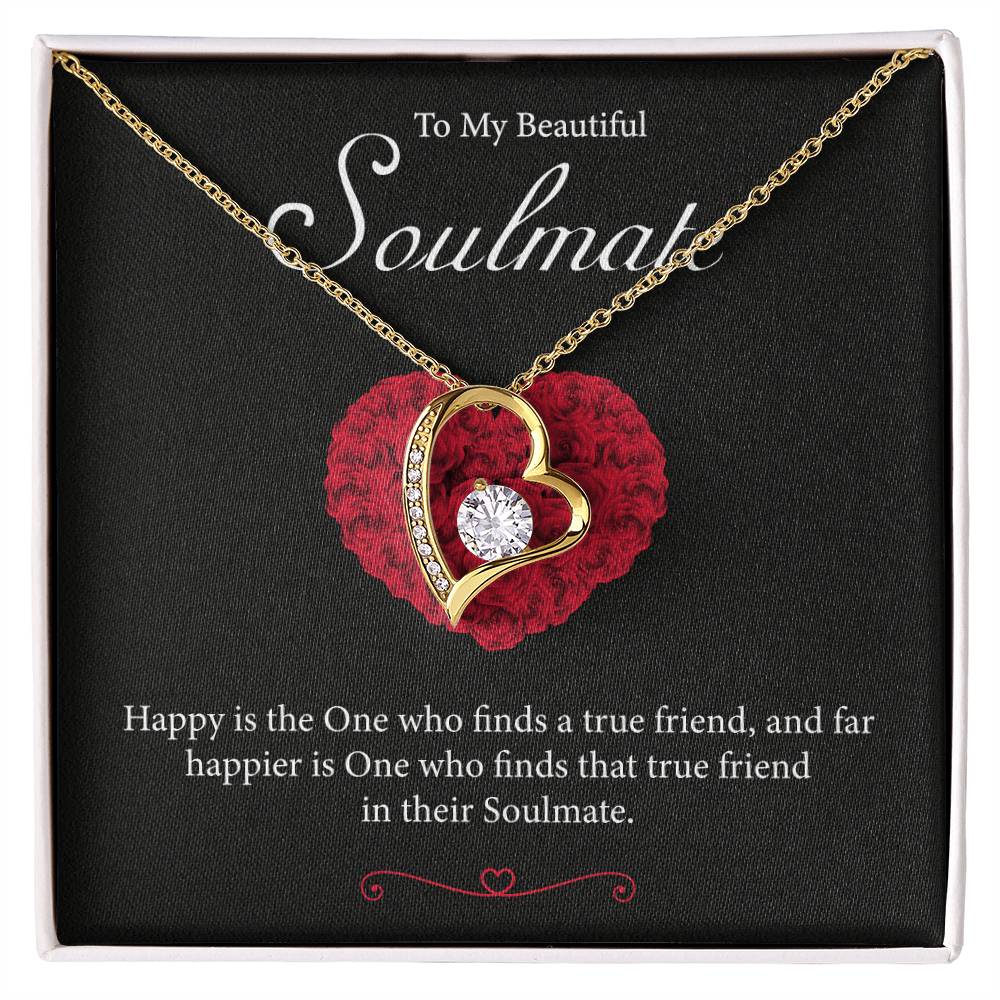 To My Beautiful Soulmate Necklace