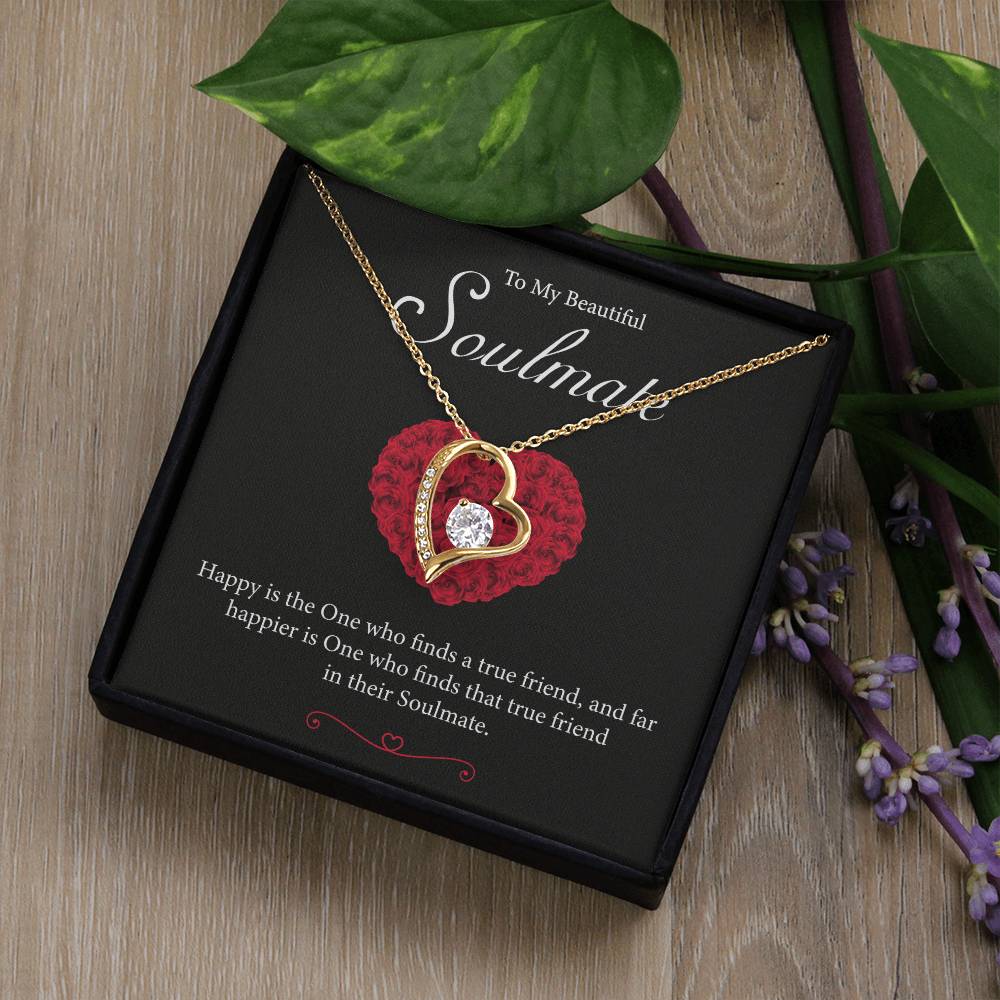 To My Beautiful Soulmate Necklace