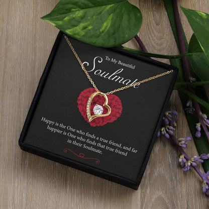To My Beautiful Soulmate Necklace