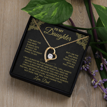 Dad's Pride and Joy - Daughter Eternal Love Necklace
