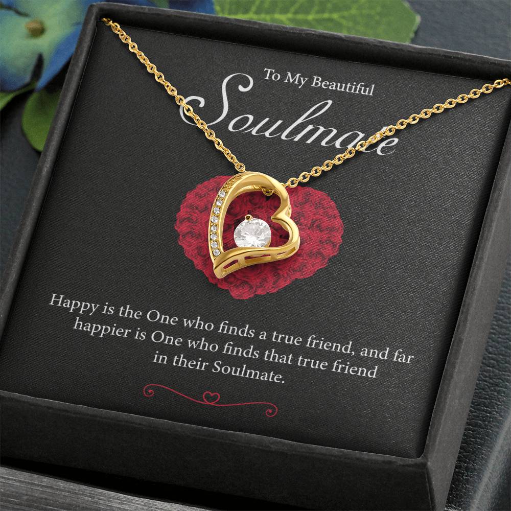 To My Beautiful Soulmate Necklace