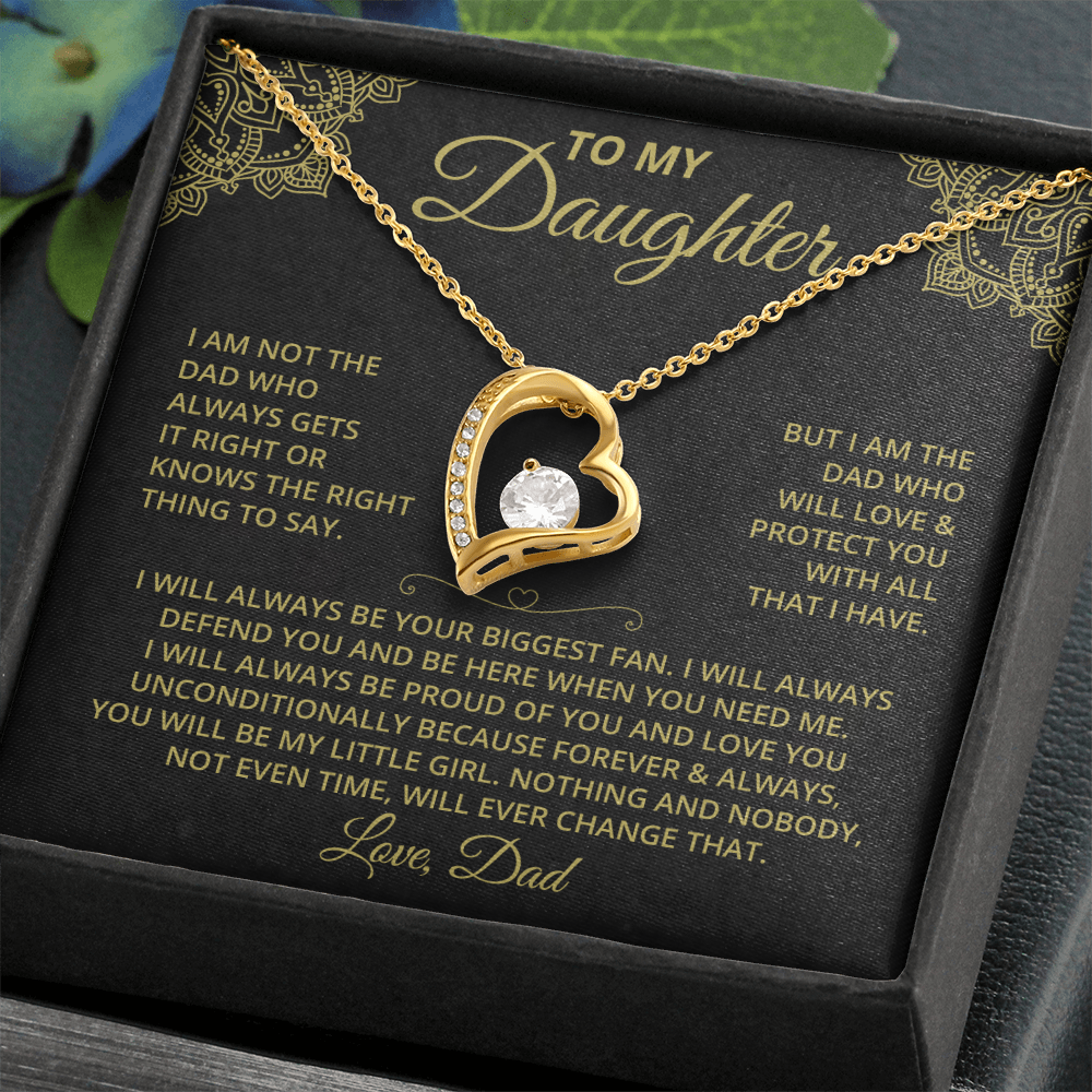 Dad's Pride and Joy - Daughter Eternal Love Necklace