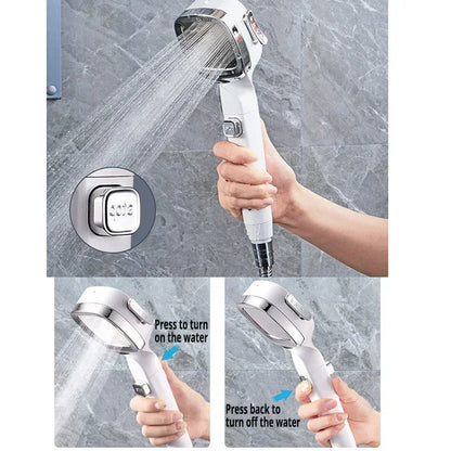TriJet Deluxe Shower Head