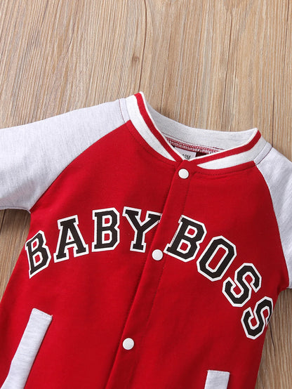 All-Star Baby Baseball Jumpsuit