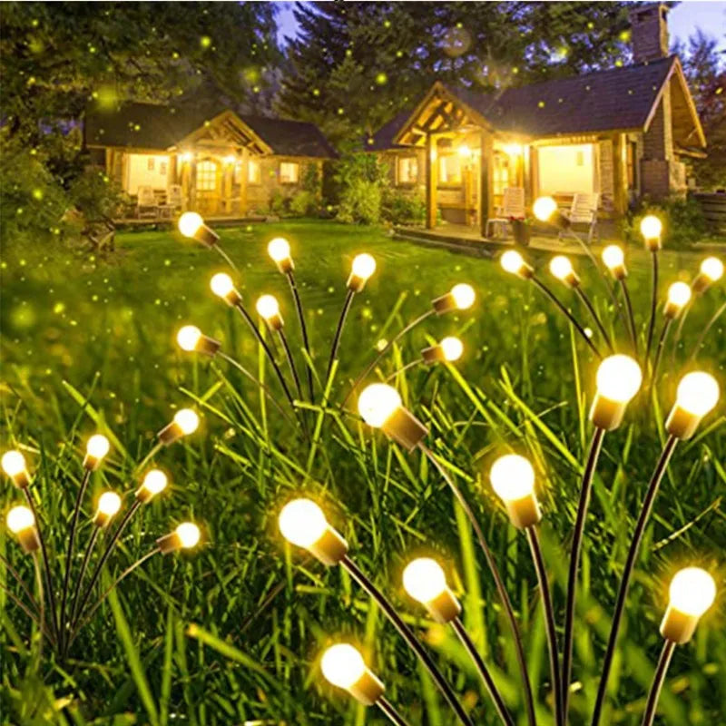 Twinkling Firefly LED Solar Lights